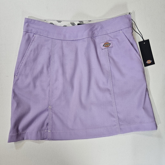 Dickies Mini Skirt 26 Lavender Golf Tennis Pickleball Preppy Festival Streetwear - Picture 1 of 8